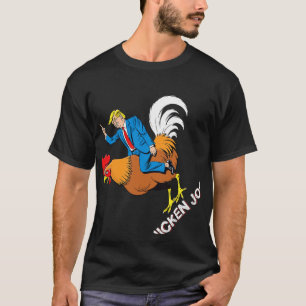 Chicken Jockey Trump Funny Meme Surreal Humour Tee