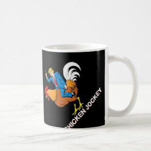 Chicken Jockey Trump Funny Meme Surreal Humour Tee Coffee Mug