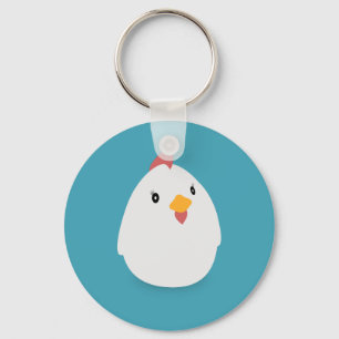 Chicken Key Ring