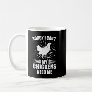 Chicken King Mens Chicken Lover Shirt Pet Chicken Coffee Mug