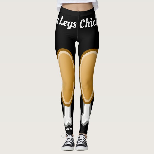 Chicken Legs Leggings (Front)