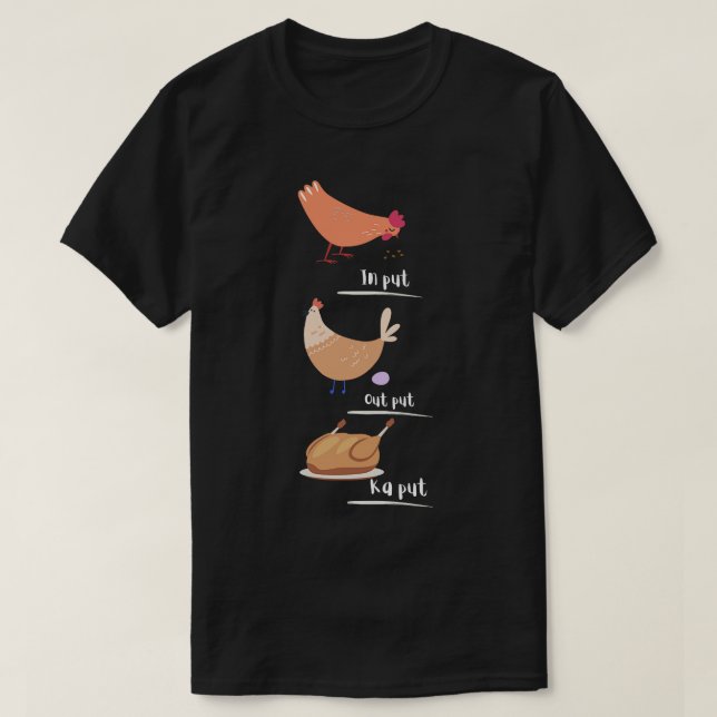 chicken life T-Shirt (Design Front)
