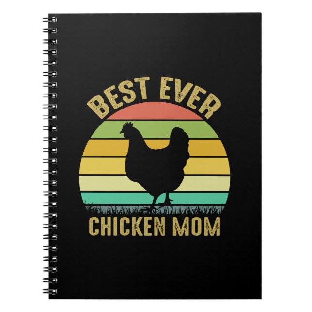 Chicken Lover | Best Ever Chicken Mum Notebook (Front)