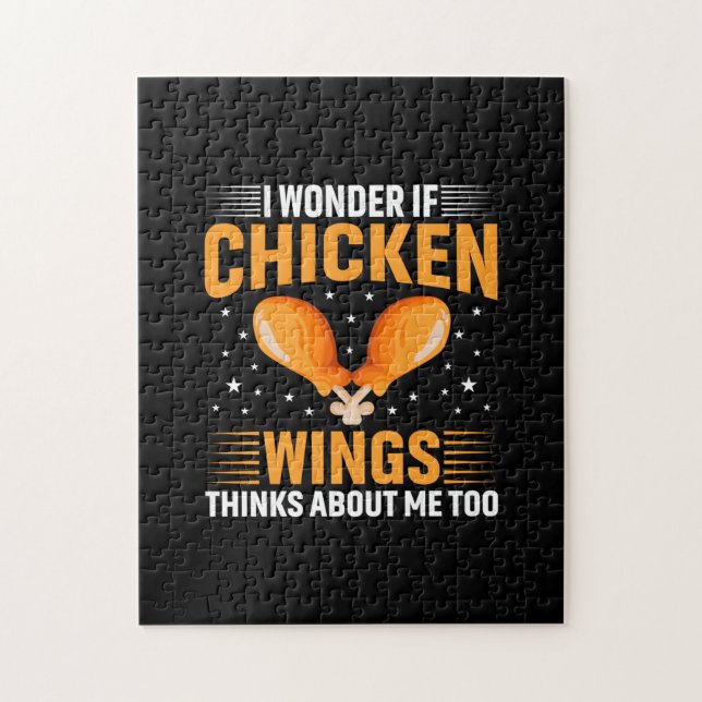 Chicken Lover | Chicken Wing Jigsaw Puzzle (Vertical)