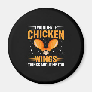 Chicken Lover Chicken Wing Magnet