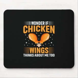 Chicken Lover Chicken Wing Mouse Pad