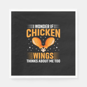 Chicken Lover Chicken Wing Napkin