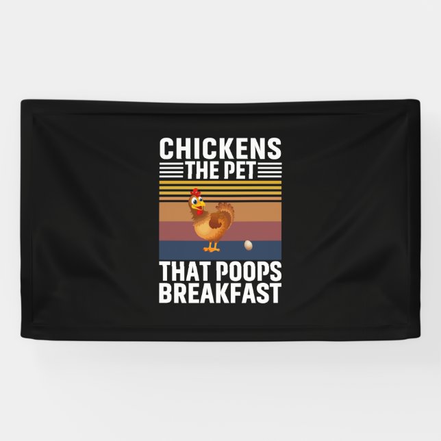 Chicken Lover | Chickens The Pet Banner (Horizontal)