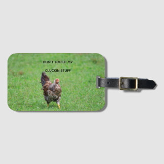 Chicken Luggage Tag
