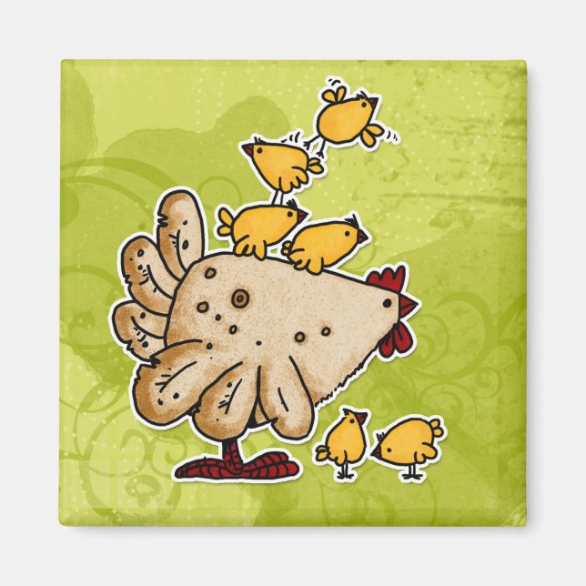 chicken magnet (Front)