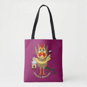 Chicken Marsala ~ Funny Chicken Tote Bag