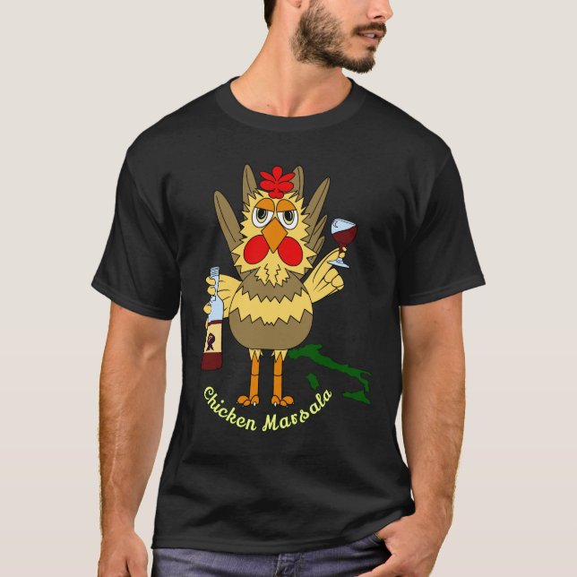 Chicken Marsala  T-Shirt (Front)