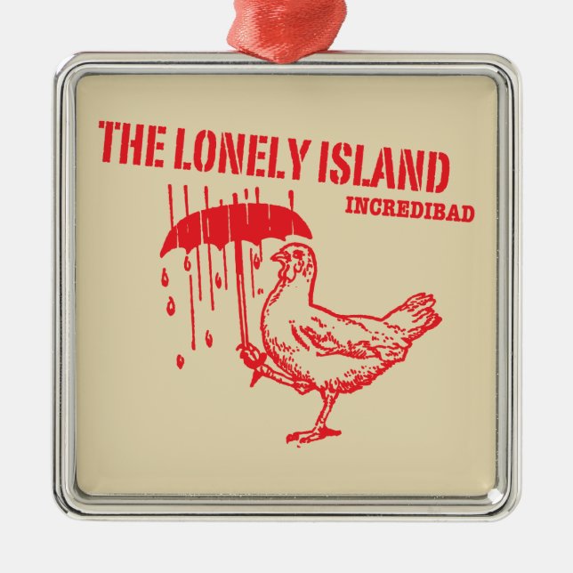 Chicken Metal Tree Decoration (Front)