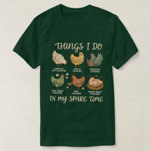 Chicken Mom   Funny Chicken Lover Quote Design T-Shirt