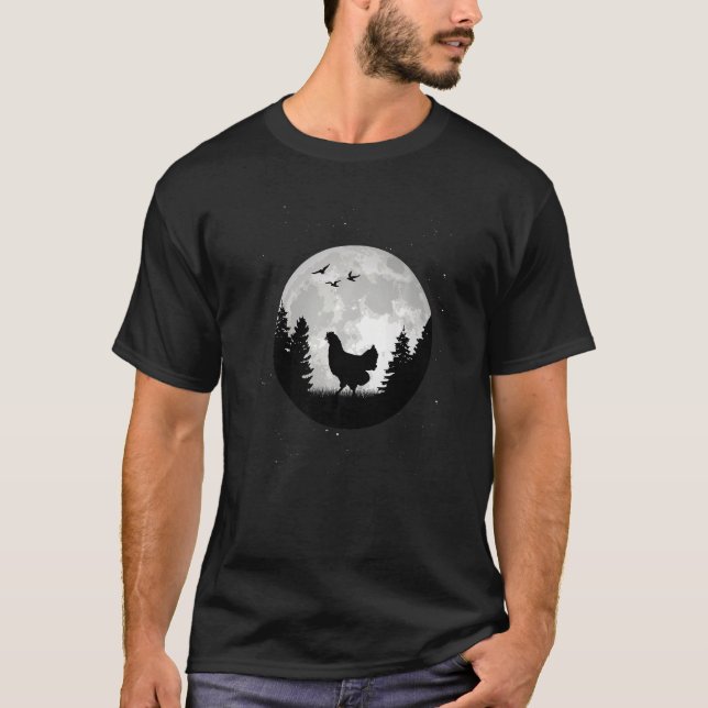 Chicken Moon T-Shirt (Front)