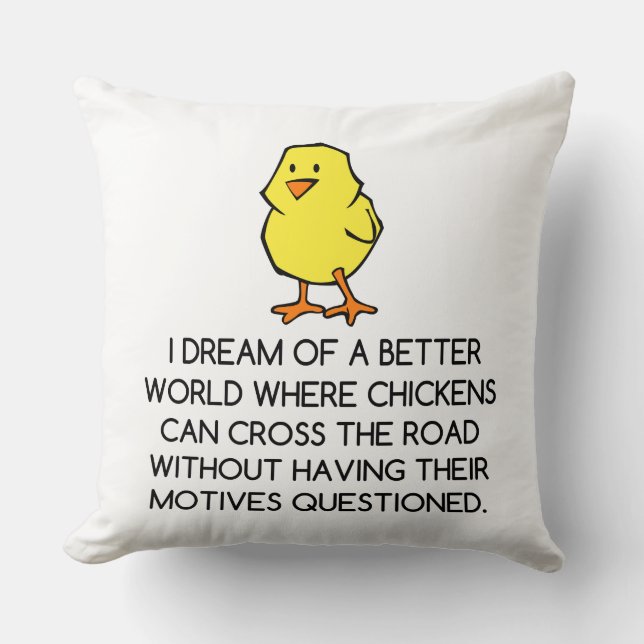 CHICKEN MOTIVES CUSHION (Front)