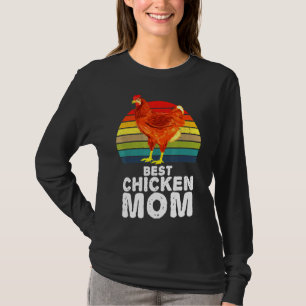 Chicken Mum Farmer Chicken   T-Shirt