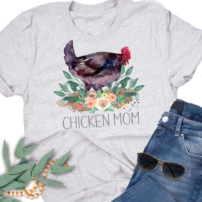 Chicken Mum Organic Farming Gardening Permaculture T-Shirt (Creator Uploaded)