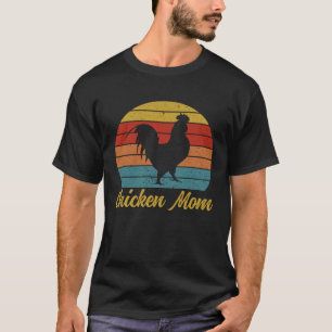 Chicken Mum Retro Chicken Owner Chicken  Chicken M T-Shirt