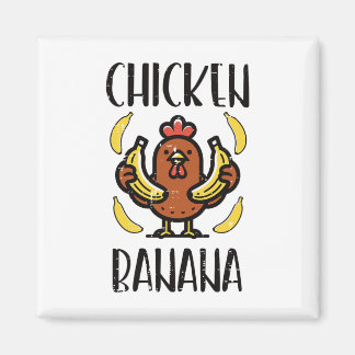 Chicken Nana Cute Song Dance Fruit Kids Youth Men Magnet