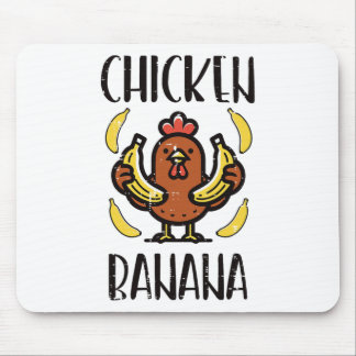 Chicken Nana Cute Song Dance Fruit Kids Youth Men Mouse Pad