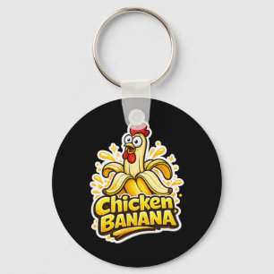 Chicken Nana Funny T Shirt Meme Humour Tee Men Wom Key Ring