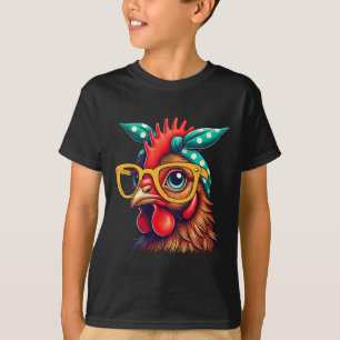 Chicken Ndana Girl - Poultry Owner Rancher Farmer  T-Shirt