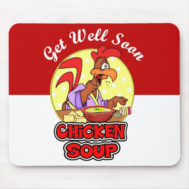Chicken Noodle Soup Mouse Pad (Front)