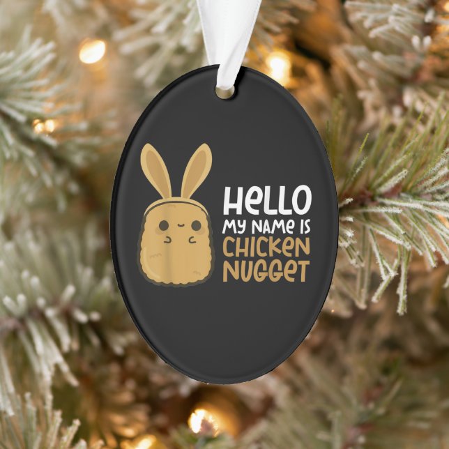 Chicken nugget Beautiful Nug Life for Nug lover Ornament (Tree)