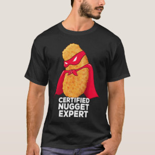 Chicken Nugget Certified Nugget Expert Halloween C T-Shirt
