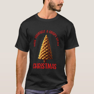 Chicken Nugget Christmas Tree Meme Food Holiday Pa T-Shirt