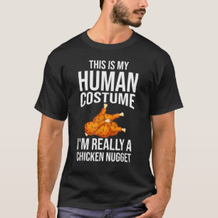 Chicken Nugget Costume For Kids Fashion Nugget Foo T-Shirt