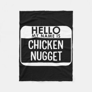 Chicken Nugget Costume Fun Easy Last Minute Hallow Fleece Blanket
