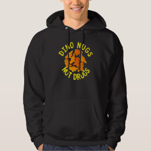 Chicken Nugget Dino Nug Fried Chicken Nugget Fast  Hoodie