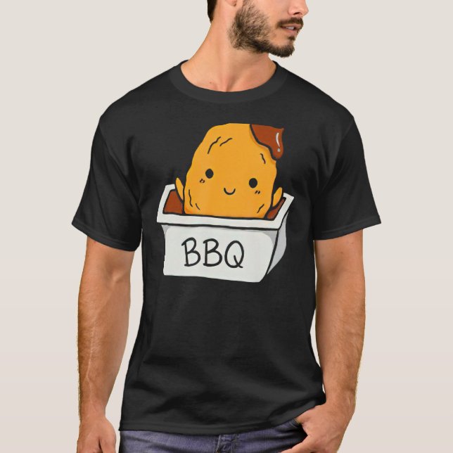 Chicken Nugget I Love Fried Chicken Nugget Fast Fo T-Shirt (Front)