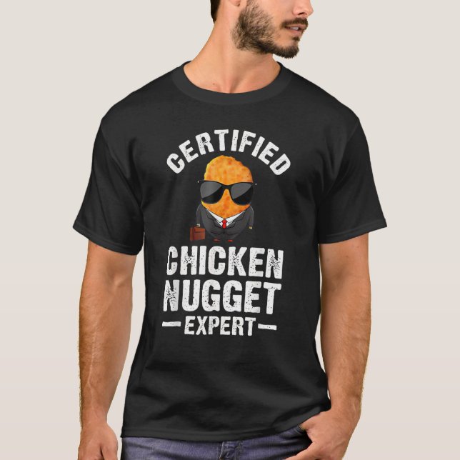Chicken Nugget I Love Fried Chicken Nugget Fast Fo T-Shirt (Front)