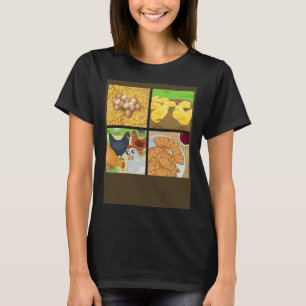 Chicken Nugget Nug Life Fried Chicken T-Shirt