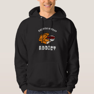 Chicken Nuggets And Fried Chicken Nugget Addict Hoodie