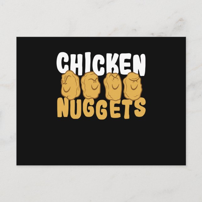 Chicken Nuggets Chicken Nuggets Postcard (Front)