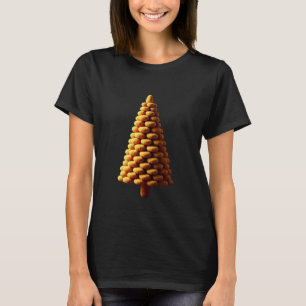 Chicken Nuggets Christmas Tree Meme Food Holiday P T-Shirt