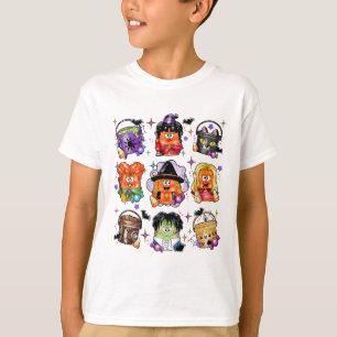 Chicken Nuggets Pumpkin Halloween 90's Vintage Men T-Shirt
