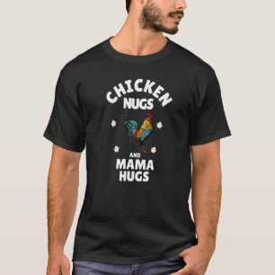 Chicken Nugs and Mama Hugs Toddler Youth Boy Nugge T-Shirt