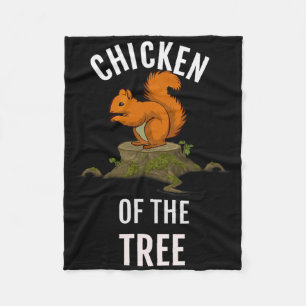 Chicken Of The Tree  Fleece Blanket
