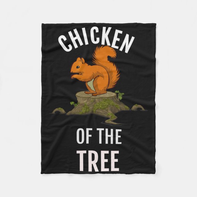 Chicken Of The Tree  Fleece Blanket (Front)