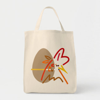 Chicken or Egg Question Modern Tote Bag