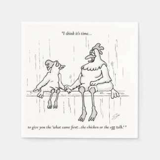 Chicken or the Egg Napkin