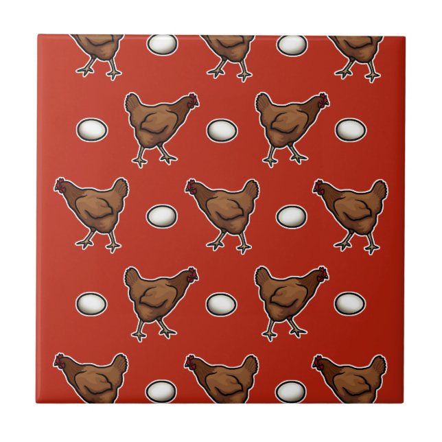 Chicken or the Egg? Tile (Front)