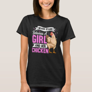 Chicken Owner Farming Apparel For Chicken Farmer T-Shirt