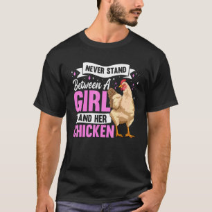 Chicken Owner Farming Apparel For Chicken Farmer T-Shirt