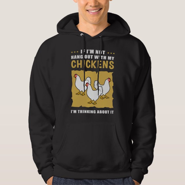 Chicken Owner Ha Hoodie (Front)